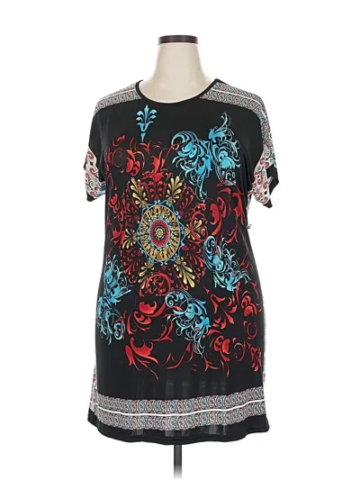 Pre-owned India Boutique Casual Dress In Black