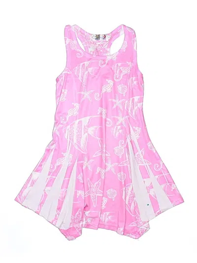 Pre-owned India Boutique Kids' Dress In Pink