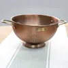 India Handicrafts Inc Kitchen Colander In Copper