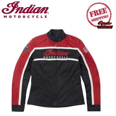 Pre-owned Indian Motorcycle Genuine  Brand Women's Black Hills Jacket Black Free Shipping