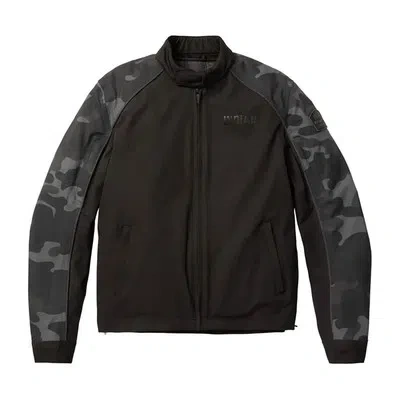 Pre-owned Indian Motorcycle Mens Seattle Jacket Tough Durable Breathable Fabric Black