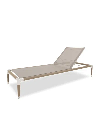 Indian Ocean Marina Sun Lounger In Neutral