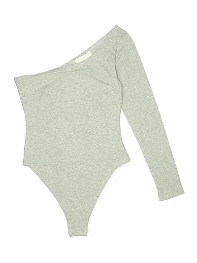 Pre-owned Indie Xo Bodysuit In Gray