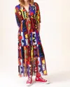 Indies Aztec Maxi In Red/multi In Multi
