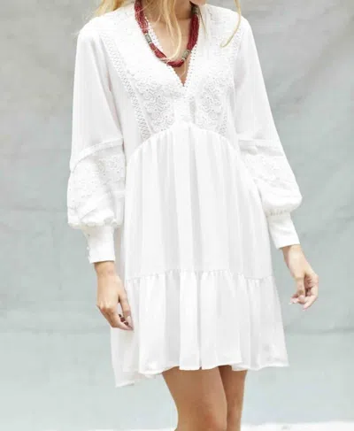 Indies Dress In White