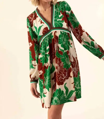 Indies Reine Dress In Multi