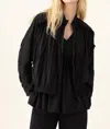 Indies Suzan Jacket In Black In Black