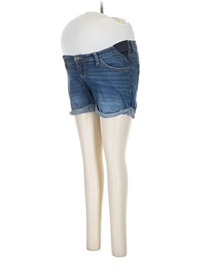 Pre-owned Indigo Blue Denim Shorts In Blue