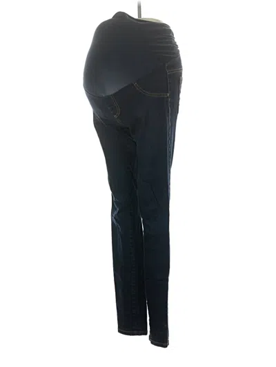 Pre-owned Indigo Blue Jeggings In Black