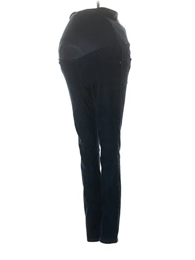 Pre-owned Indigo Blue Jeggings In Black