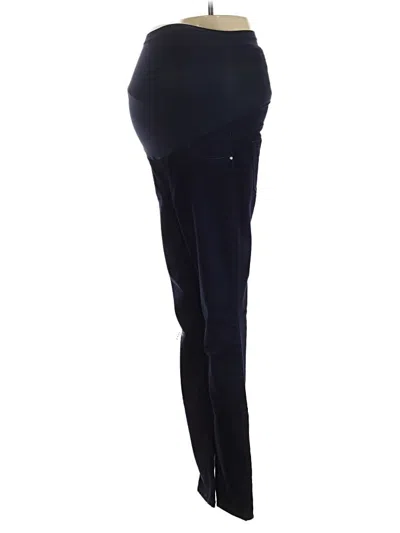 Pre-owned Indigo Blue Jeggings In Black