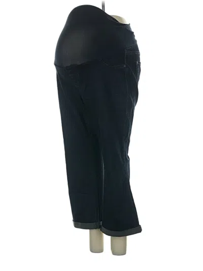Pre-owned Indigo Blue Jeggings In Black