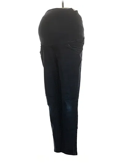 Pre-owned Indigo Blue Jeggings In Black