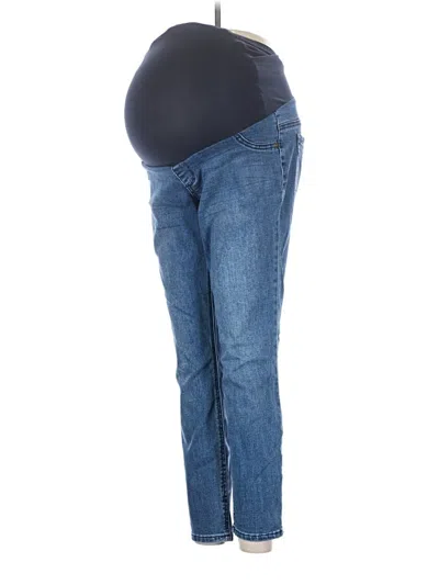 Pre-owned Indigo Blue Jeggings In Blue