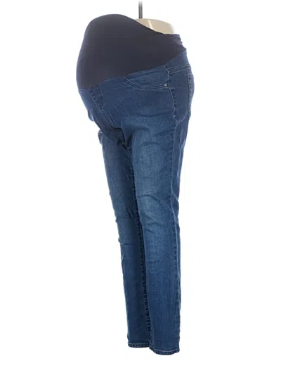Pre-owned Indigo Blue Jeggings In Blue