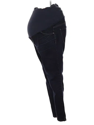 Pre-owned Indigo Blue Jeggings In Blue