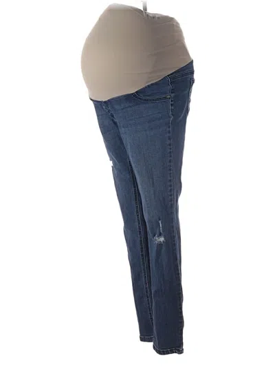 Pre-owned Indigo Blue Jeggings In Blue