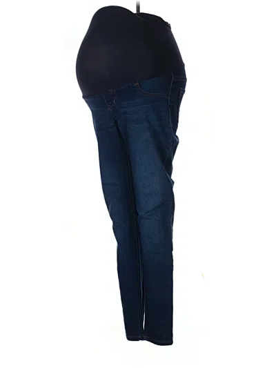 Pre-owned Indigo Blue Jeggings In Blue
