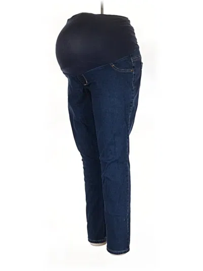 Pre-owned Indigo Blue Jeggings In Blue