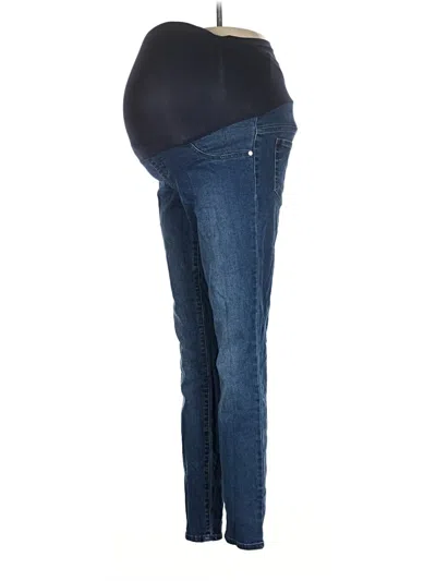 Pre-owned Indigo Blue Jeggings In Blue