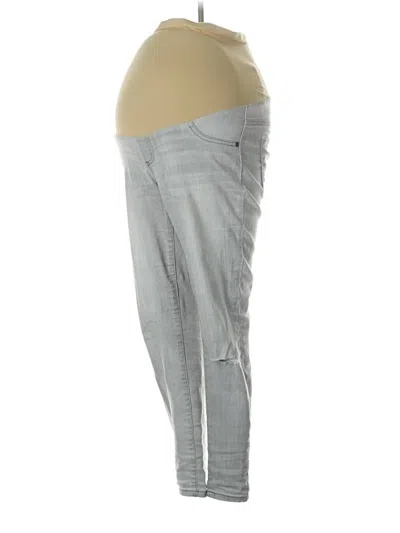 Pre-owned Indigo Blue Jeggings In Gray
