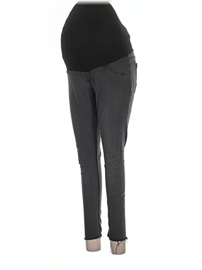 Pre-owned Indigo Blue Jeggings In Gray