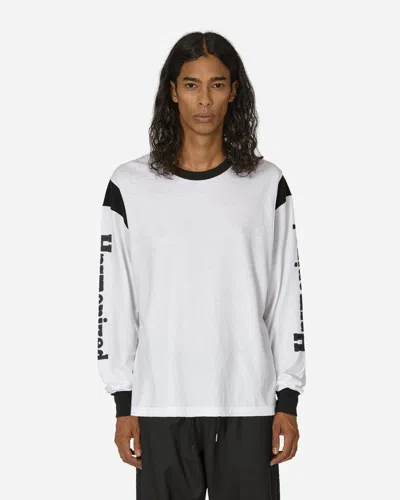 Indigo Camping Trailer Jumbo Longsleeve T-shirt In White