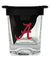 Indigo Falls Alabama Crimson Tide 10 oz Ice Wedge Glass In Clear