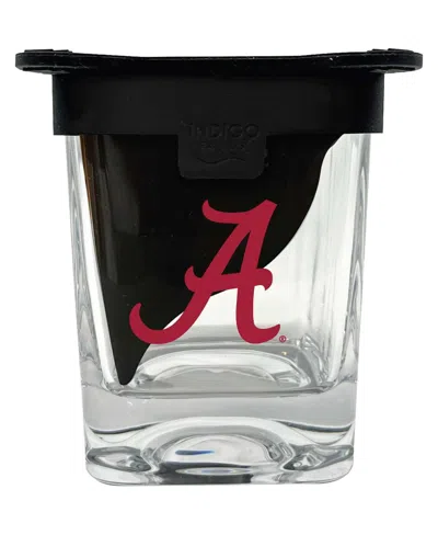 Indigo Falls Alabama Crimson Tide 10 oz Ice Wedge Glass In Clear