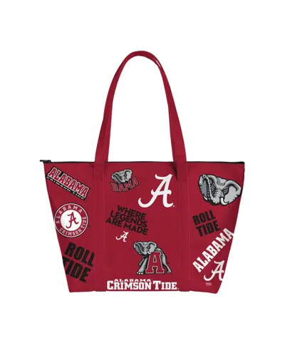 Indigo Falls Alabama Crimson Tide Medley Weekender Tote Bag In Transparent