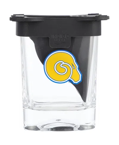 Indigo Falls Albany State Golden Rams 10oz. Ice Wedge Glass In Transparent