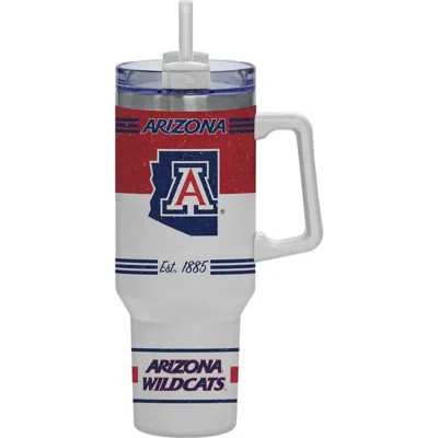 Indigo Falls Arizona Wildcats 40oz. Rocky Vintage Tumbler In White