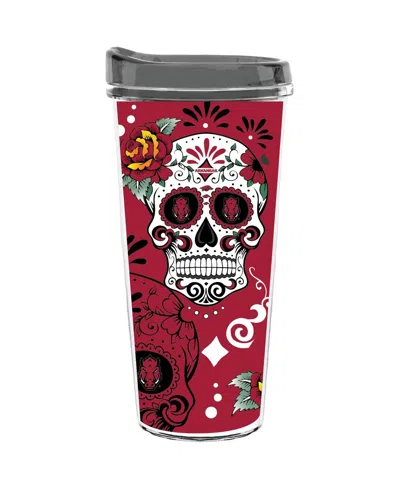 Indigo Falls Arkansas Razorbacks 22 oz Dia De Los Muertos Tumbler In Red