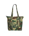 Indigo Falls Arkansas Razorbacks Everyday Camo Tote Bag In Transparent