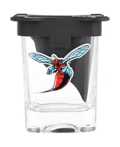 Indigo Falls Delaware State Hornets 10oz. Ice Wedge Glass In Transparent