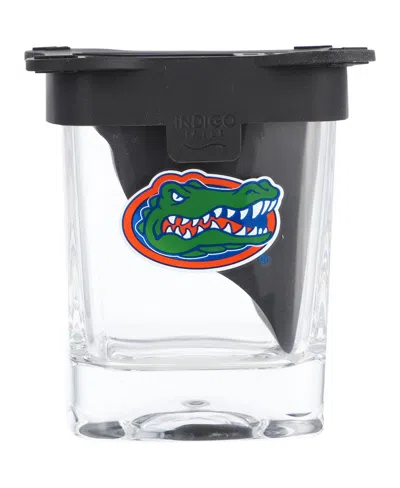 Indigo Falls Florida Gators 10 oz Ice Wedge Glass In Clear