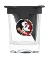 Indigo Falls Florida State Seminoles 10 oz Ice Wedge Glass In Clear