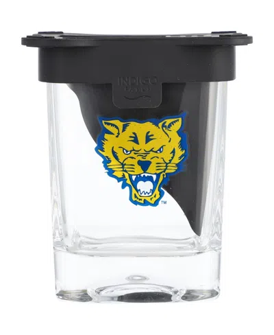 Indigo Falls Fort Valley State Wildcats 10oz. Ice Wedge Glass In Transparent