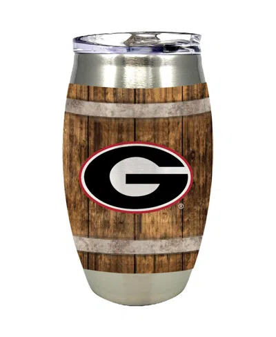 Indigo Falls Georgia Bulldogs 15 oz Barrel Tumbler In Brown