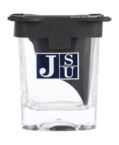 Indigo Falls Jackson State Tigers 10oz. Ice Wedge Glass In Transparent