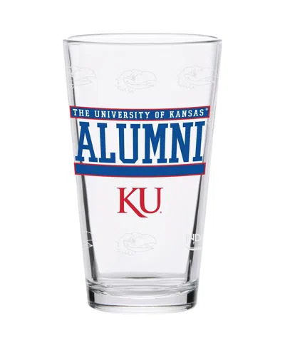 Indigo Falls Kansas Jayhawks 16oz. Repeat Alumni Pint Glass In No Color