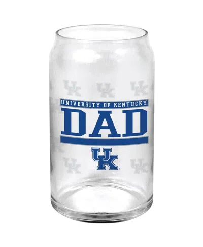 Indigo Falls Kentucky Wildcats 16oz. Dad Can Glass In Transparent