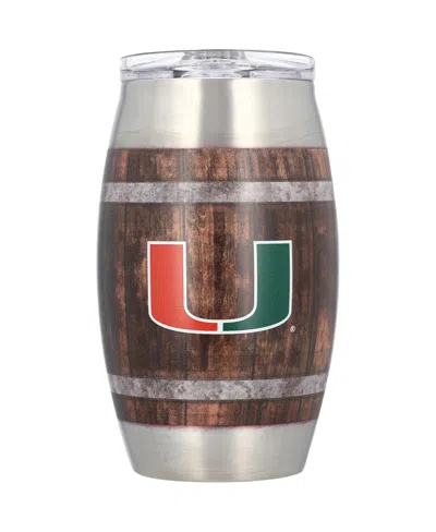 Indigo Falls Miami Hurricanes 15 oz Barrel Tumbler In Multi