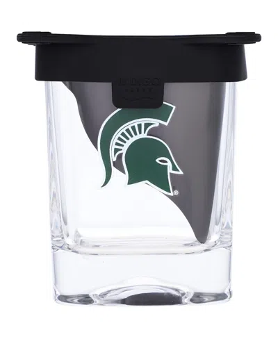 Indigo Falls Michigan State Spartans 10oz. Ice Wedge Glass In Transparent
