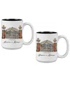 Indigo Falls Michigan Wolverines 2-pack 15oz. Laura Wilcox University Mug Set In No Color