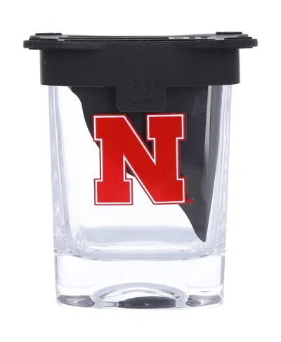 Indigo Falls Nebraska Huskers 10oz. Ice Wedge Glass In Transparent