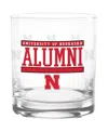 Indigo Falls Nebraska Huskers 14oz. Repeat Alumni Rocks Glass In No Color