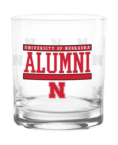 Indigo Falls Nebraska Huskers 14oz. Repeat Alumni Rocks Glass In No Color