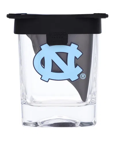 Indigo Falls North Carolina Tar Heels 10oz. Ice Wedge Glass In Transparent