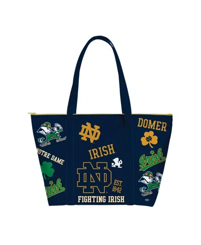 Indigo Falls Notre Dame Fighting Irish Medley Weekender Tote Bag In Transparent